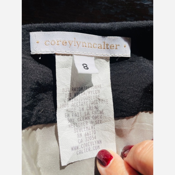 COREY LYNN CALTER for Anthropologie Pleated Striped Skirt - Picture 4 of 4